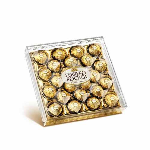Ferrero Rocher Chocolate, 24 pcs Box