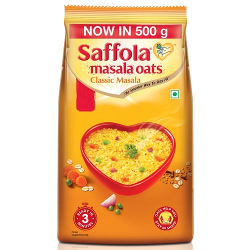 Online shopping Saffola Masala Oats - Classic Masala, 2x500 g Multipack