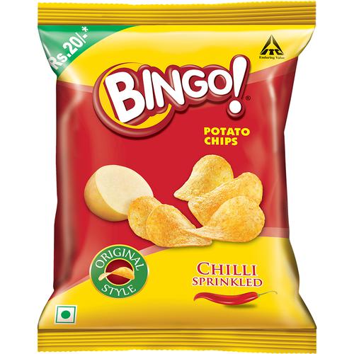 Bingo Potato Chips Original Style- Chilli Sprinkled, 52 g