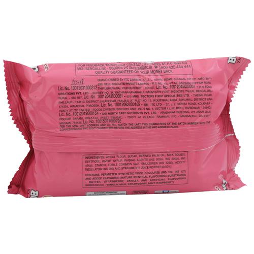 Sunfeast Dream Cream - Strawberry Vanilla, 120 g Pouch