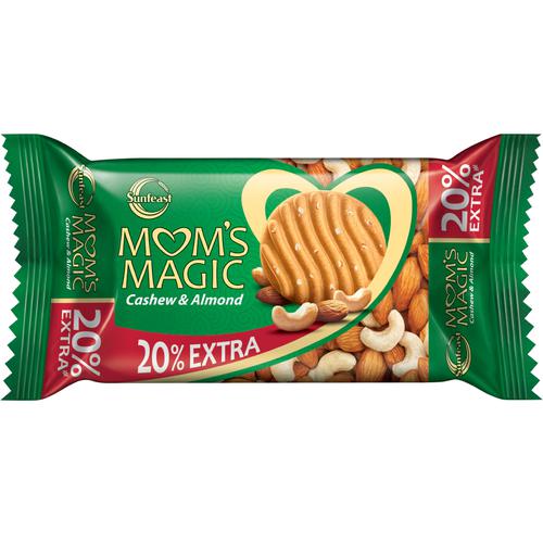 Sunfeast Moms Magic Cookies - Cashew & Almond Biscuits, 60 g