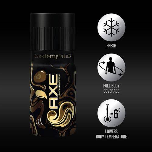 Axe Dark Temptation Deodorant, 150 ml