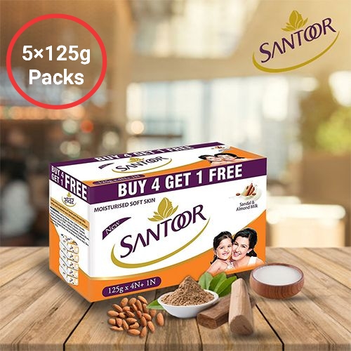 125 gram santoor soap price