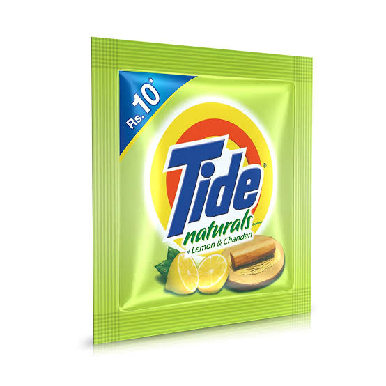 Tide Naturals Washing Detergent Powder - Lemon & Chandan, 140 g