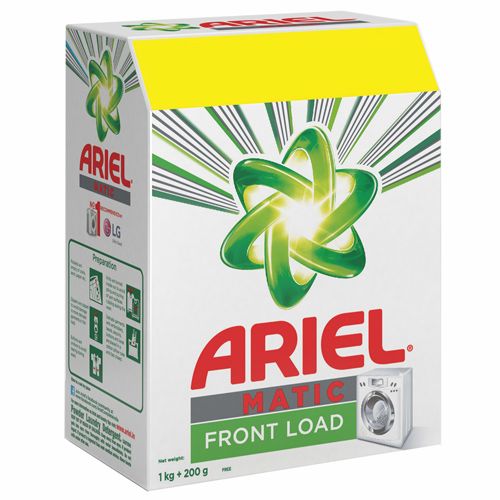 Ariel Matic Detergent Washing Powder - Front Load, 1 kg