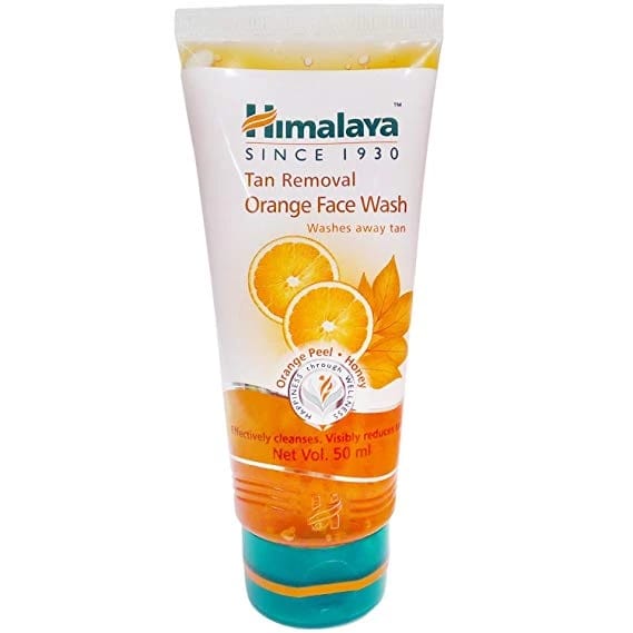 Himalaya Tan Removal  Orange Face Wash, 50 ml
