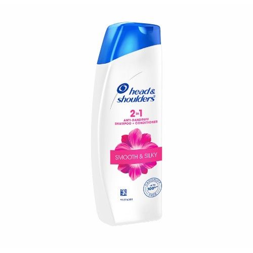 Head & shoulders 2-in-1 Shampoo + Conditioner - Smooth & Silky, 180 ml