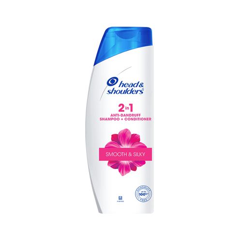 Head & shoulders 2-in-1 Shampoo + Conditioner - Smooth & Silky, 180 ml
