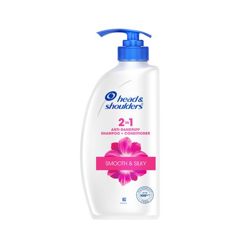Head & shoulders 2-in-1 Shampoo + Conditioner - Smooth & Silky, 650 ml