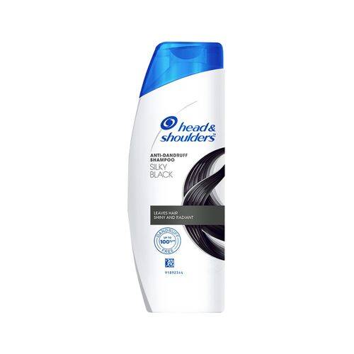 Head & Shoulder Anti-Dandruff Shampoo - Silky Black, 340 ml Bottle