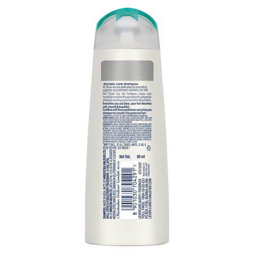 Dove Dryness Care Shampoo, 80 ml
