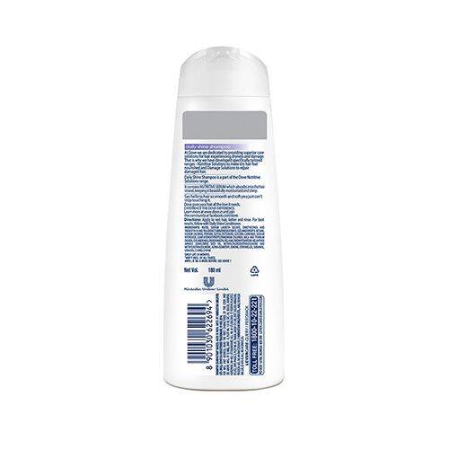 Dove Daily Shine Shampoo, 180 ml