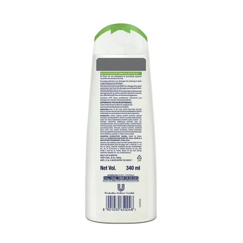 Dove Shampoo - Environmental Defence, 340 ml