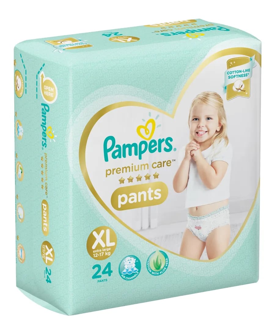 Pampers Premium Care Pant Style Diapers XL Size - 24 Pcs