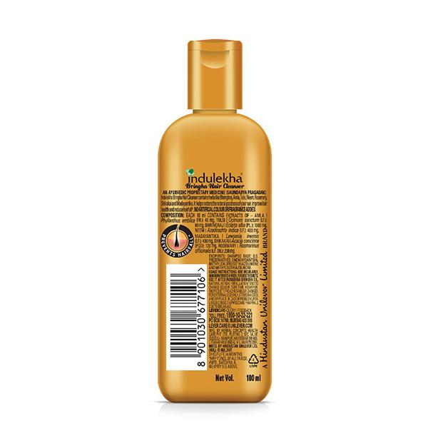 Indulekha Bringha Hair Anti - Hair Fall Shampoo, 100 ml 