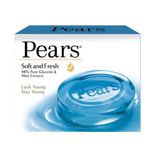 Pears Soft & Fresh Soap Bar, 75 g