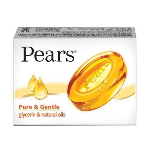 Pears Pure & Gentle Bathing Bar, 75 g Carton