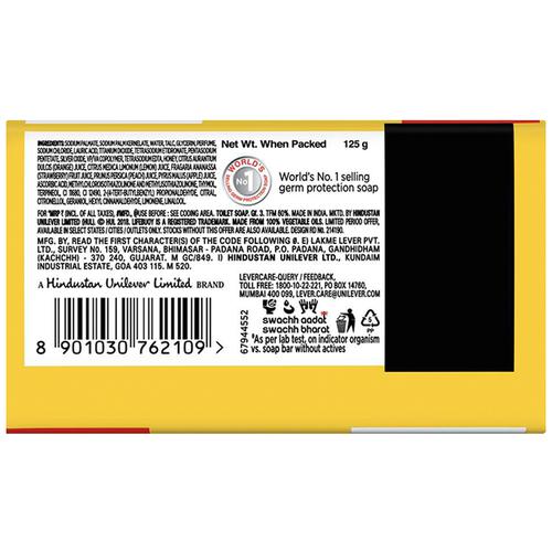 Lifebuoy Lemon Fresh Germ Protection Soap Bar, 125 g