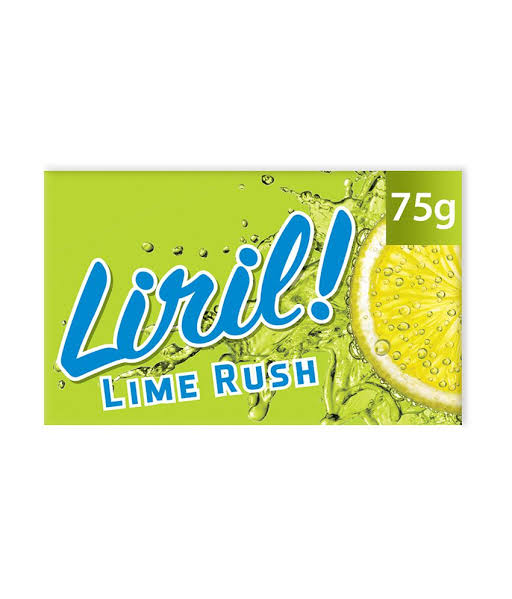 Liril Soap Bar - Lime Rush, 4x75 g Multipack