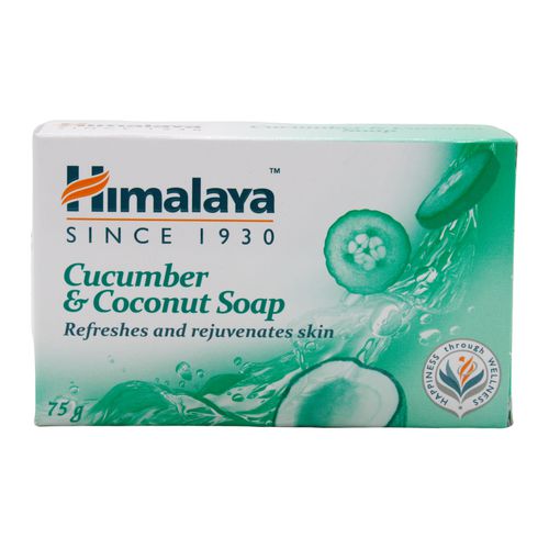 Himalaya Cucumber & Coconut Soap, 75 g