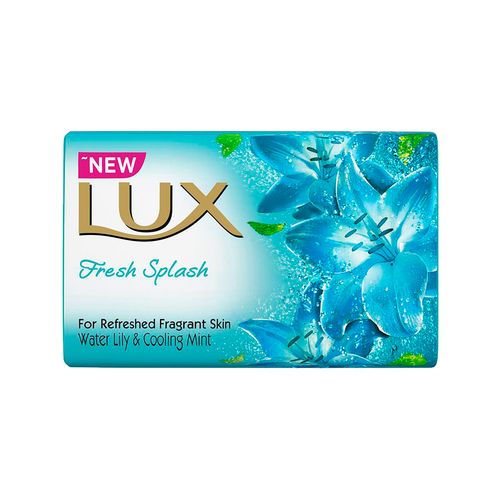 Lux Fresh Splash Water Lily & Cooling Mint Soap Bar, 100 g