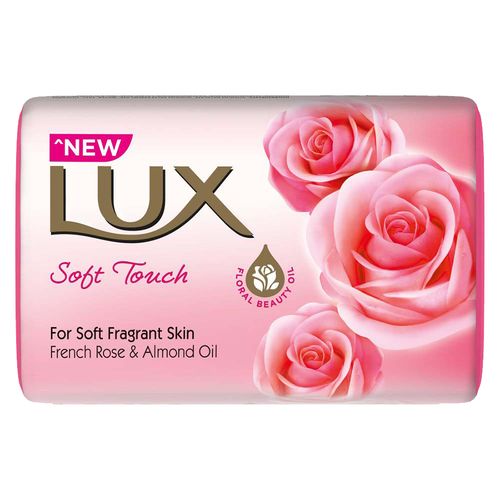 Lux Soft Touch for Soft Fragrant Skin French Rose & Almond Oil, 100 g