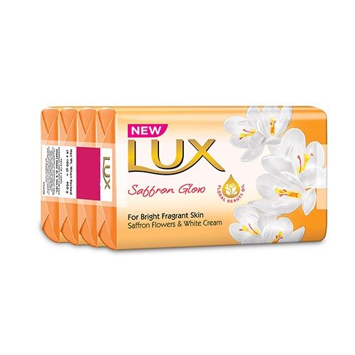 Lux Soap - Saffron, 100 g Pack of 4