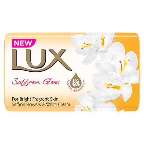 Lux Lux Saffron Glow Soap Bar, 100 g, 100 g