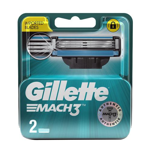 Online shopping Gillette Mach3 - Manual Shaving Razor Blades Cartridge, 2 pcs