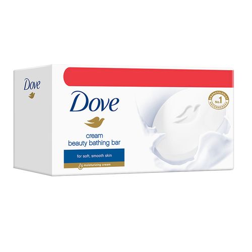 Dove Cream Beauty Bathing Bar, 100 g (Buy 4 Get 1 Free)