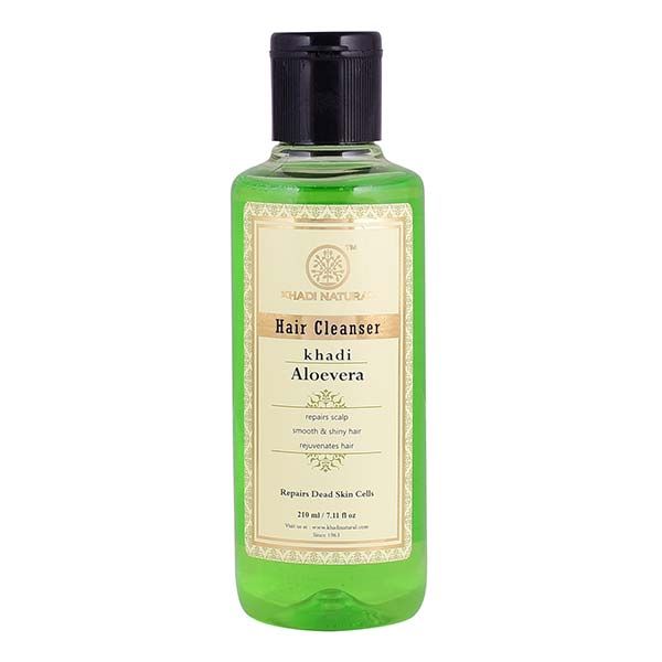 Khadi Natural Herbal Aloevera Cleanser, 210 ml