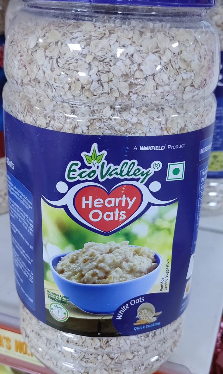 Online shopping Eco Valley Hearty Oats, 1 Kg 