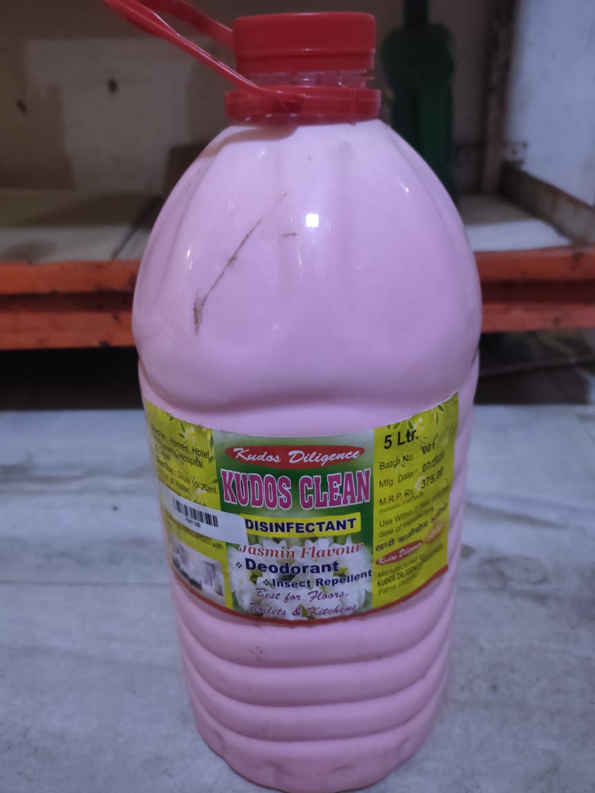 Kudos Clean Disinfectant Jasmine Flavour 5 Ltr