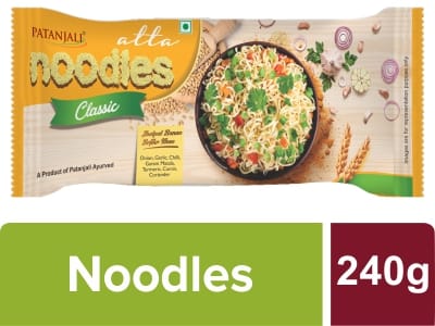 Patanjali Atta Noodles Classic - Family Pack, 240 g