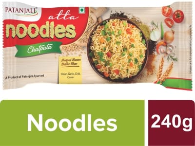 Patanjali Atta Noodles Chatpata - Family Pack, 240 g