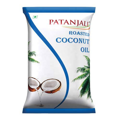 Patanjali Roasted Coconut Oil, 1 Ltr