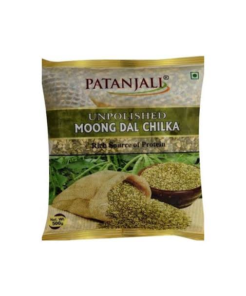 Patanjali Moong Dal Chilka, 500 g