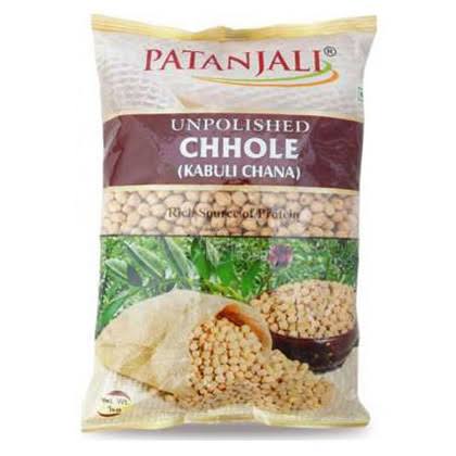 Patanjali Unpolished Chhole/Kabuli Chana, 1kg