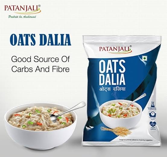 Patanjali Oats Dalia, 400 g