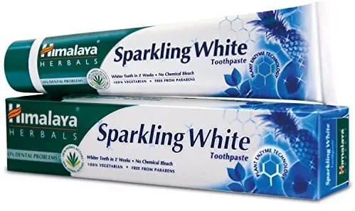 Himalaya sparkling white Toothpaste  (80 g)