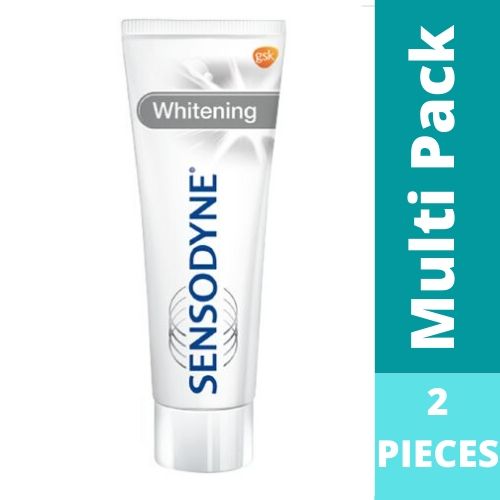 Sensodyne Sensitive Toothpaste - Whitening, 70 g (2x70g)