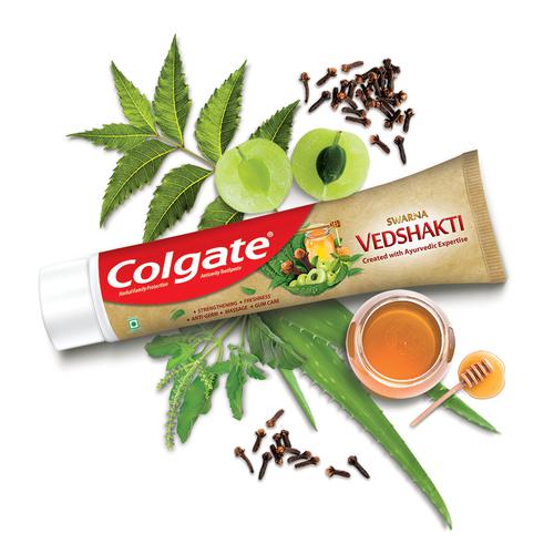 Colgate Toothpaste - Swarna Vedshakti, 200 g